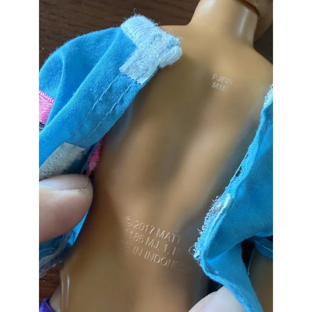 Mattel Ken Doll 2017 With Retro Neon Outfit‎ Tan Skin
